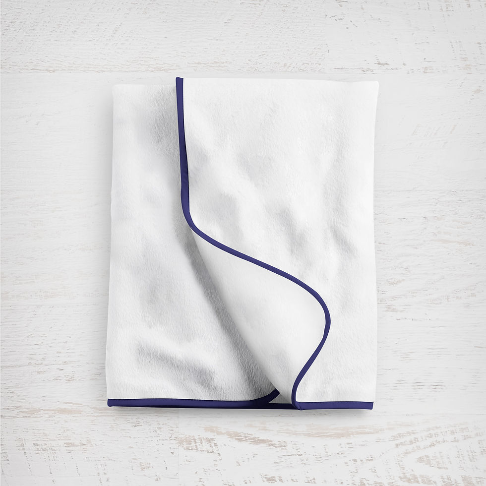 Thumbnail: Pam Grace Creations Race cars 10 Piece Crib Bedding Set / Navy Blue and Baby Bl