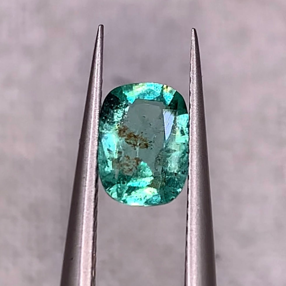 Thumbnail: 0.74Ct Natural Rare Vivid Green Emerald