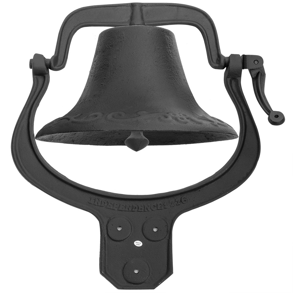 XtremepowerUS Large Cast Iron Farmhouse Dinner School Bell Vintage Antique Styl