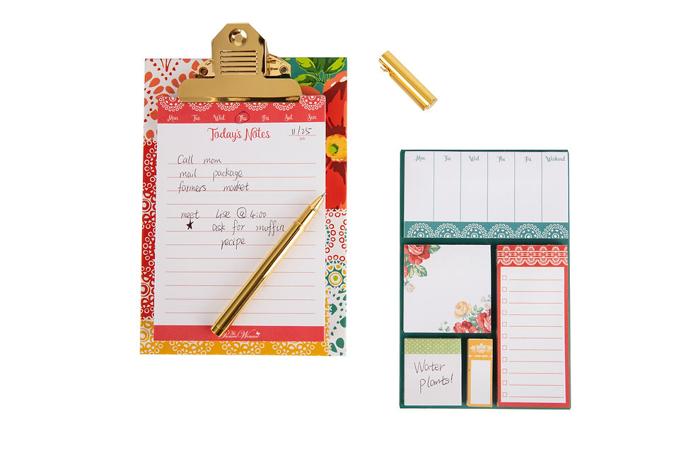Thumbnail: The Pioneer Woman Vintage Floral 14-Piece Note Taking Kit