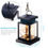 Thumbnail: （1~10 Pack）Solar Lights Outdoor Hanging Solar Lantern , Solar Garden Lights