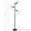 Thumbnail: Brightech Robin Industrial Rustic Pole Tree Floor Lamp w/ 3 Vintage Edison Bulbs