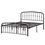 Thumbnail: SamyoHome Queen Size Metal Bed with Headboard, Footboard, No Box Spring Needed,
