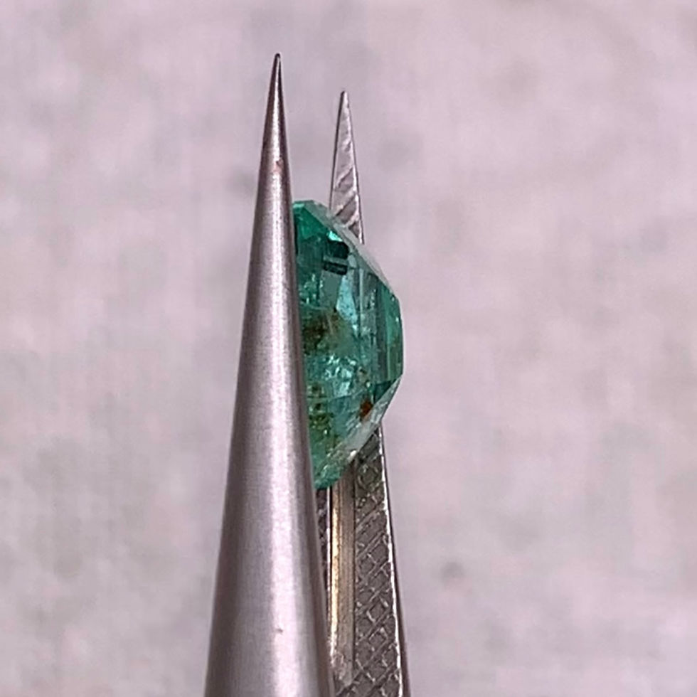 Thumbnail: 0.74Ct Natural Rare Vivid Green Emerald