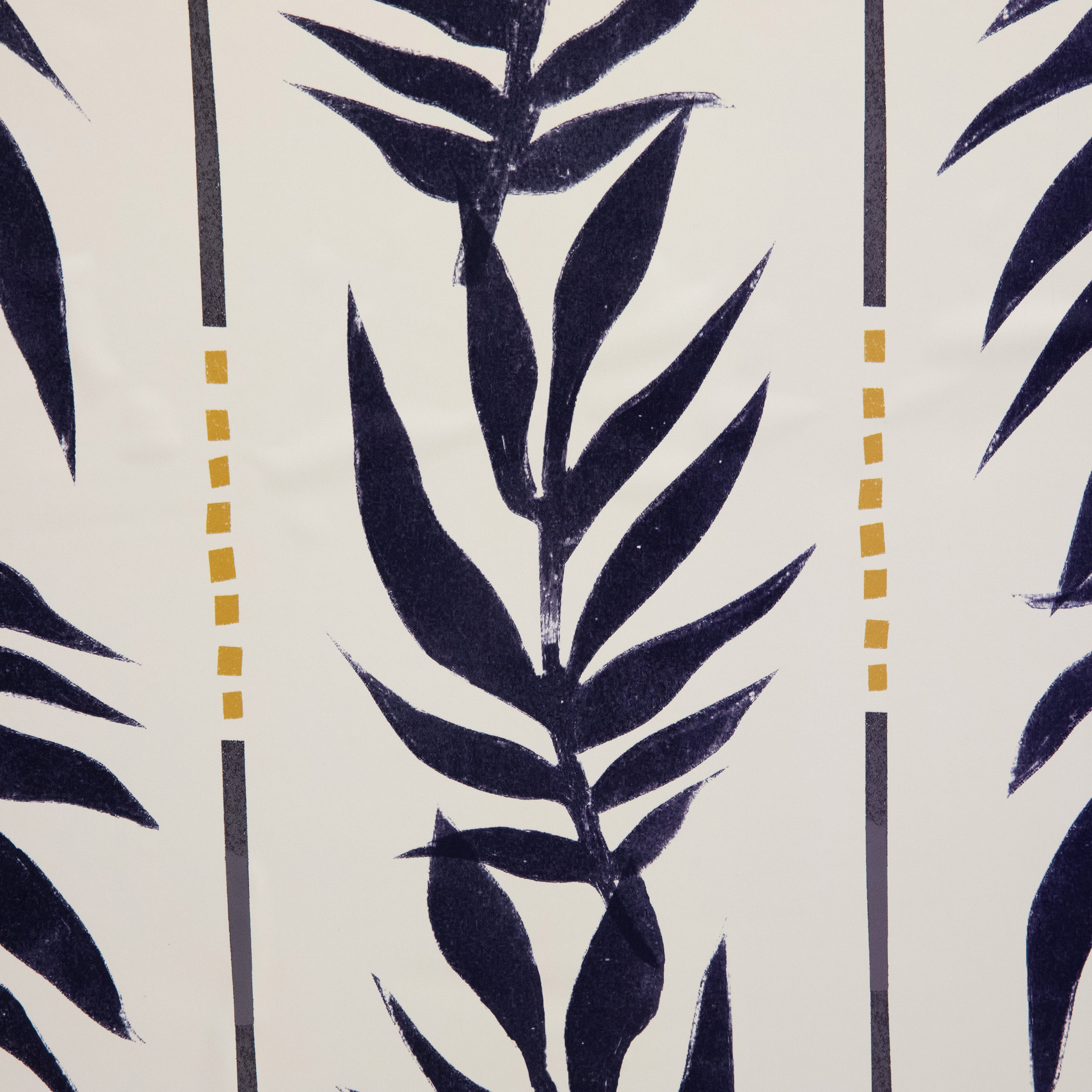 Navy Vintage Palm Peel and Stick Wallpaper by Drew Barrymore Flower Home