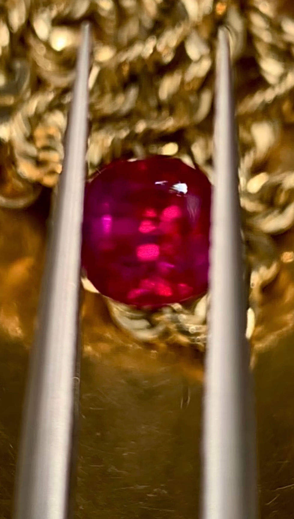 Thumbnail: 1.03Ct Natural Unheated Rare Vivid Blood Red Afghan Sovereign Ruby