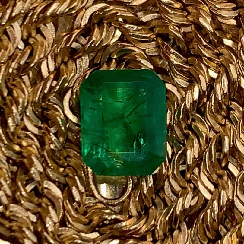 Thumbnail: Earth Mined 1Ct Natural Emerald From Zambia