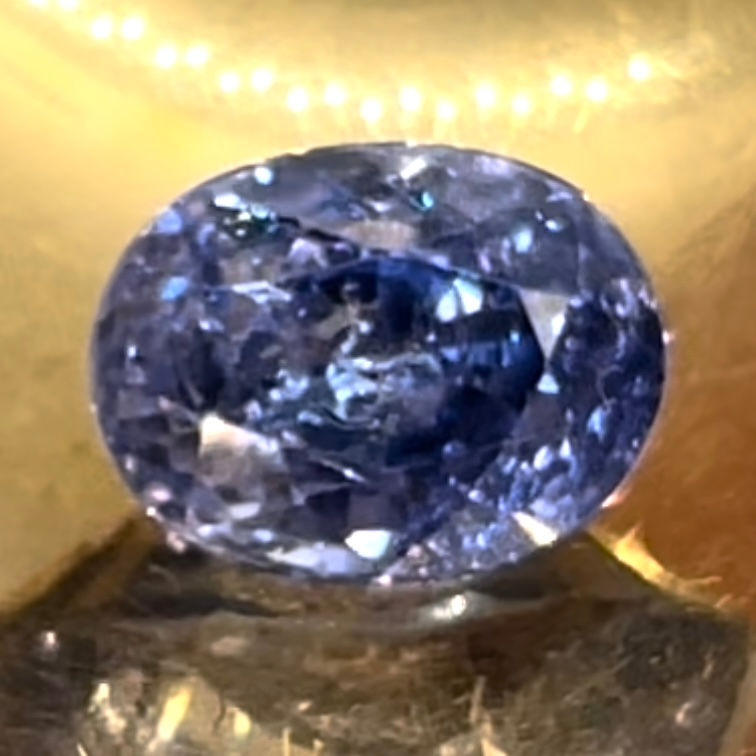 Thumbnail: AIG Certified 2.66Ct Natural Cornflower Blue Sapphire From Sri Lanka