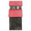 Thumbnail: Holiday Time Red Metal Barn Christmas Table Top Decoration, 6" x 13"