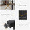 Thumbnail: Tribesigns Rustic Entryway Console Table, 3-Tier Vintage Industrial TV Stand, E