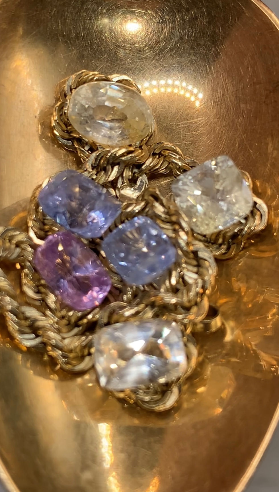 Thumbnail: 8.1 Carats Natural Unheated Exquisite Multi-Color Sapphire Collection