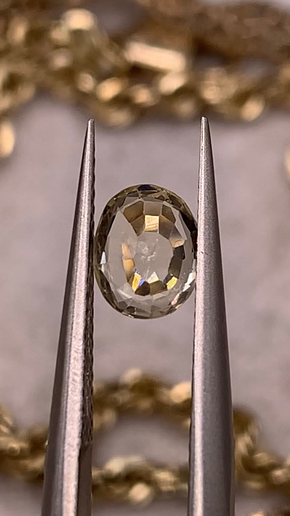 Thumbnail: 0.86 Carat Natural Unheated Rare Exquisite Royal Off White Yellow Sapphire 