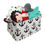Thumbnail: Large Collapsible Storage Baskets with Handles, Rectangular Laundry Hamper, Wat