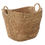 Thumbnail: DecMode 21" x 17" Brown Sea Grass Contemporary Storage Basket, 1 - Piece