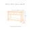 Thumbnail: Signature Design by Ashley Porter Vintage Casual Sofa Table, Rustic Brown