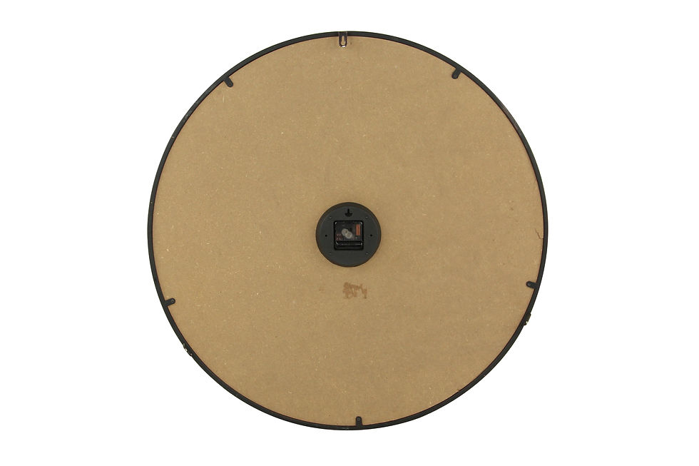 Thumbnail: DecMode Indoor 32"D White Analog Round Vintage Wall Clock