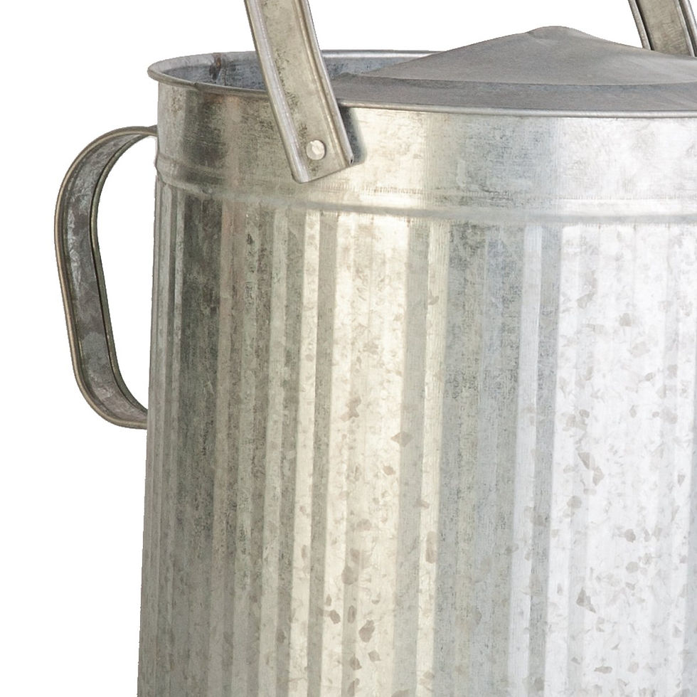 Thumbnail: Panacea Products-Vintage Galvanized Watering Can With Wood Handle- Galvanized 2