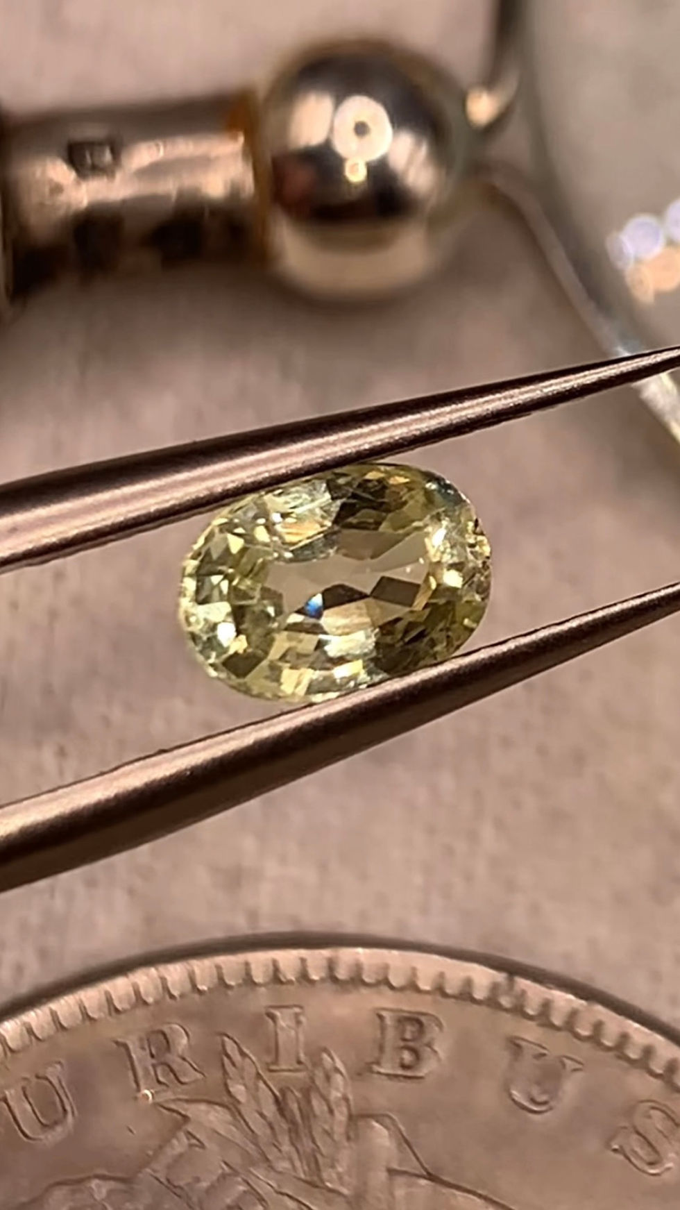 Thumbnail: GFCO Certified 1.12Ct Natural Yellow Sapphire From Madagascar
