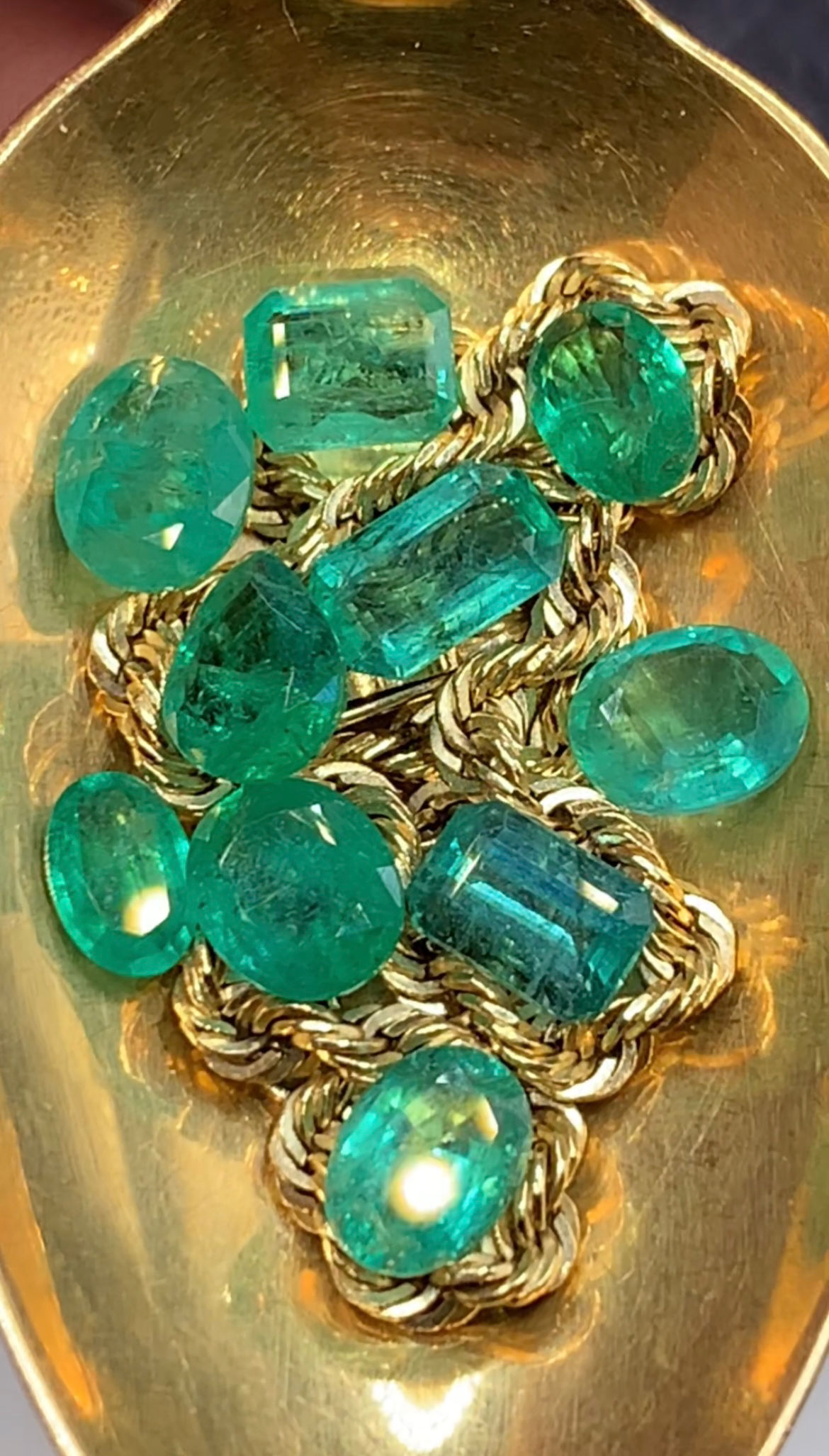 7.89Ctw Natural Zambian Emerald Collection