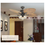 Thumbnail: 52-Inch Tropical Palm Ceiling Fan Light with Pull Chain Control 5 Tropical Palm