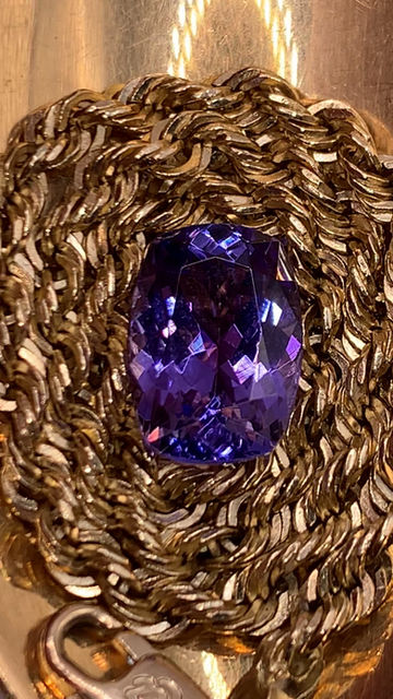 Thumbnail: GIA Certified 3.14Ct Natural Tanzanite