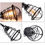 Thumbnail: 2 Packs Metal Cage Wall Light, 240° Adjustable Vintage Industrial Wall Lamps P
