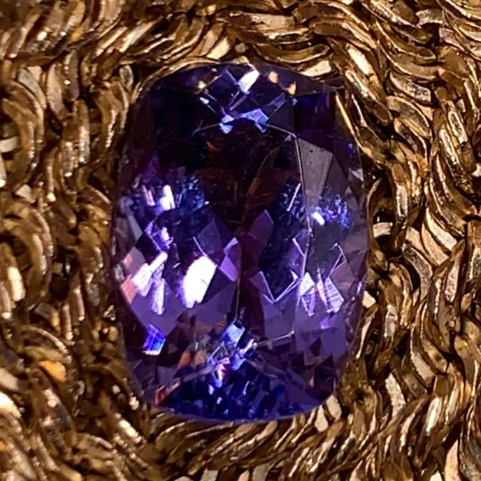 GIA Certified 3.14Ct Natural Tanzanite