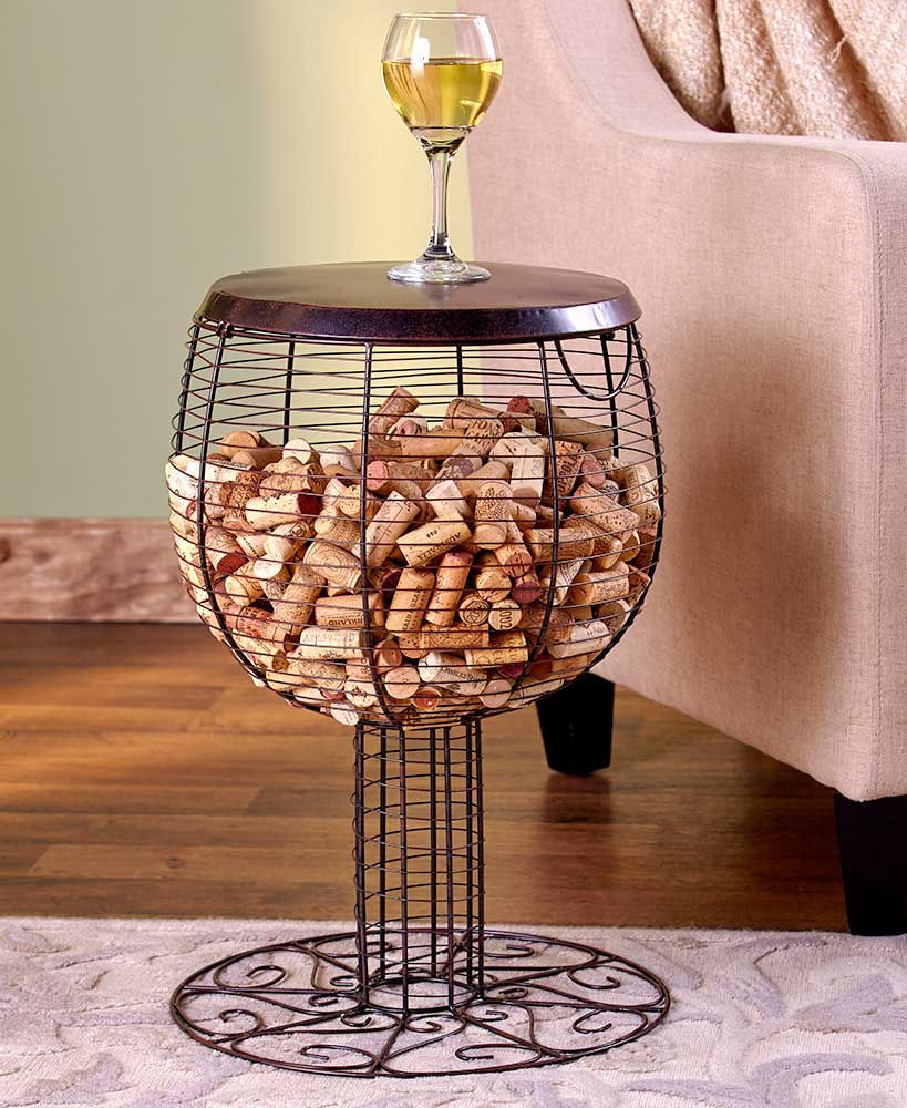 Thumbnail: Wine Cork Holder Accent Tables