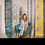 Thumbnail: Navy Vintage Palm Peel and Stick Wallpaper by Drew Barrymore Flower Home