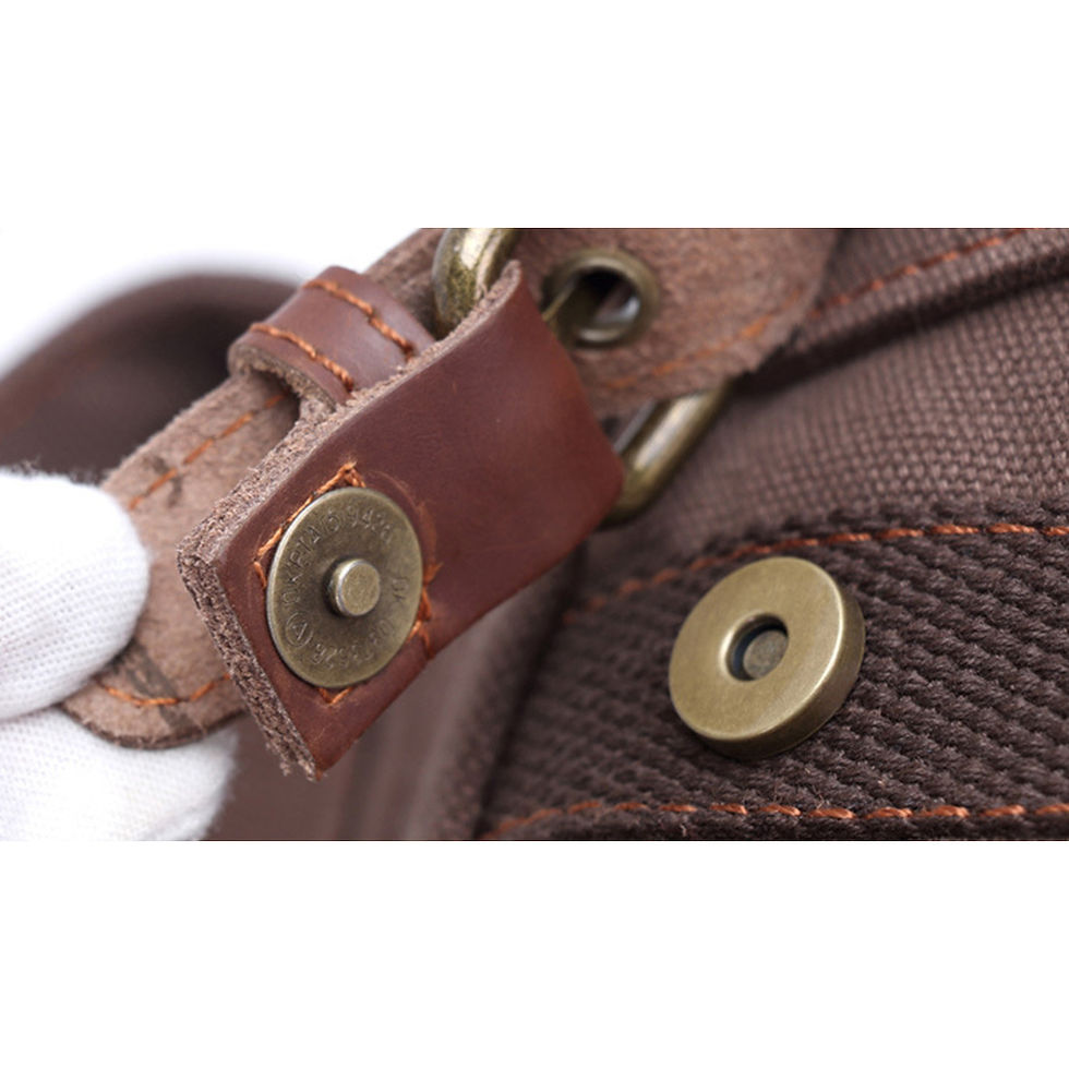 Thumbnail: Sling Bag Crossbody Shoulder Chest Rucksack Vintage Urban Outdoor Travel Backpa