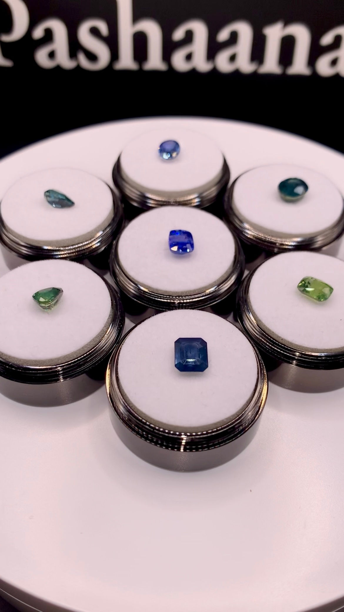 9.54 Carats Natural Unheated Rare High Quality Sapphire Collection