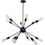 Thumbnail: 12 Lights Modern Pendant Lighting Industrial Vintage Sputnik Chandeliers Ceilin