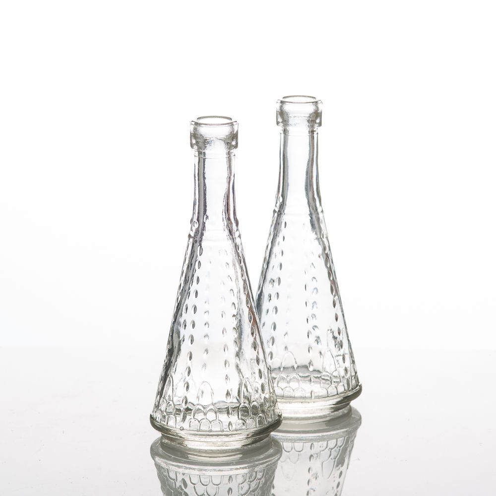 Richland Vintage Dotted Bud Vase Set of 12