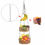 Thumbnail: Hanging Fruit Basket 3 Tier，G.a HOMEFAVOR Paper Rope Woven Wall Baskets, Kitc