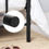 Thumbnail: VASAGLE Full Size Metal Bed Frame with Headboard, Victorian Vintage Style, Black
