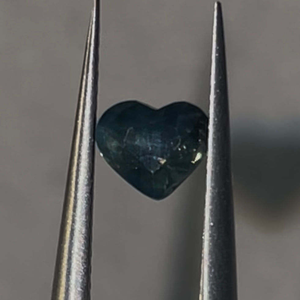 0.50Ct Natural Deep Blue Sapphire From Sri Lanka