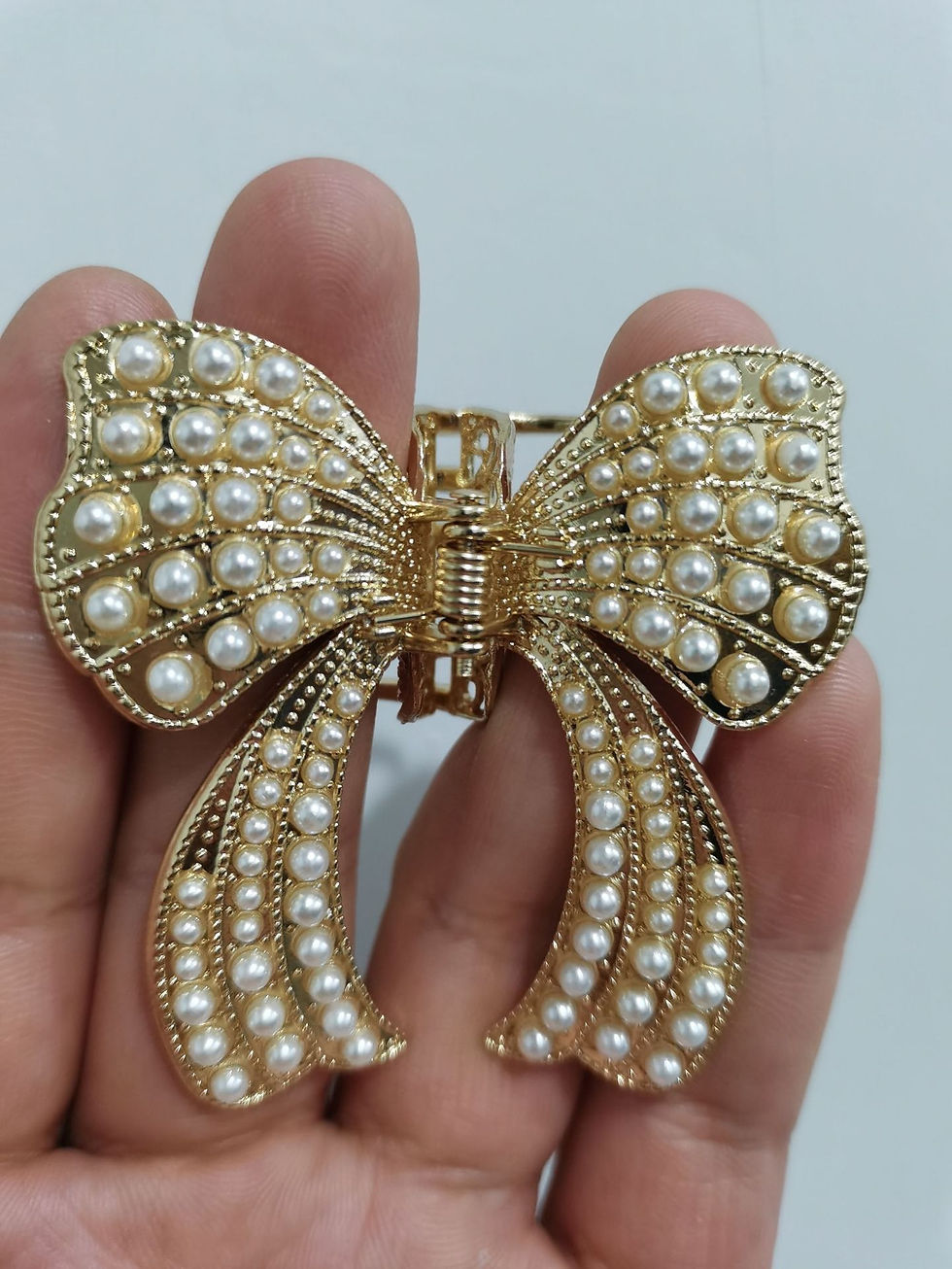 Thumbnail: Hair Clips, Hair Barrettes Ribbon Simple Minimalism Cute Fancy Retro Vintage Ge