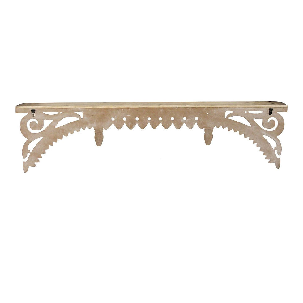 Stratton Home Decor Vintage Wood Wall Shelf
