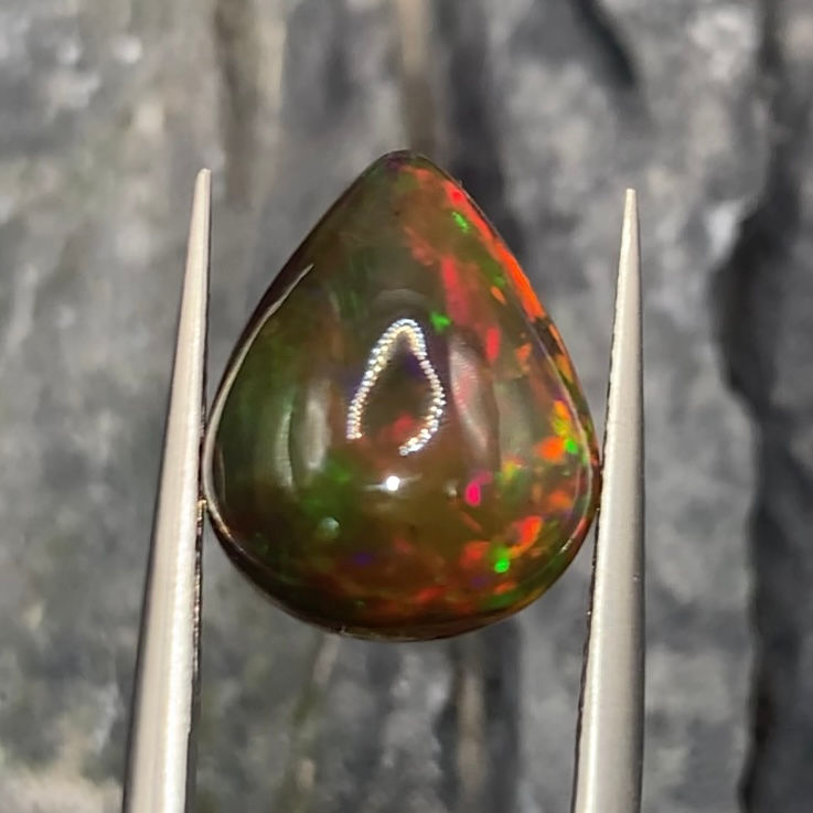 Thumbnail: 4.5Ct Stunning Natural Ethiopian Welo Black Opal