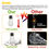 Thumbnail: 26ft Solar String Lights Outdoor Hanging with 20 Vintage Edison Shatterproof Bu