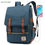 Thumbnail: BadPiggies Vintage Travel Backpack for Women Men Satchel Rucksack School Bag La