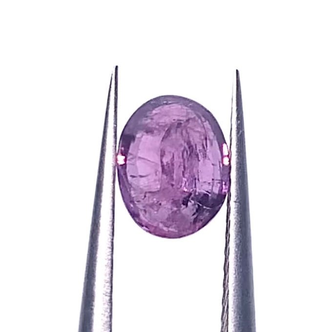 Thumbnail: 1.2Ct Natural Rare Pinkish Purple Kashmir Sapphire