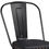 Thumbnail: Yaheetech set of 4 Metal Dining Chairs Industrial Style Stackable Kitchen Chair
