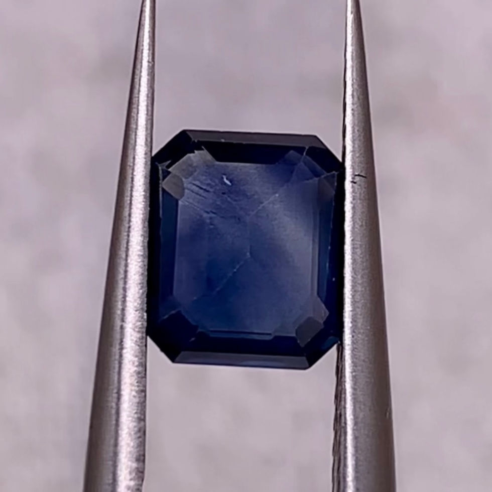 Thumbnail: 1.53Ct Natural Unheated Classic Royal Blue Sapphire
