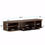 Thumbnail: Tribesigns Rustic Wall Mounted Media Console with Door, Floating TV Shelf TV St