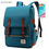 Thumbnail: BadPiggies Vintage Travel Backpack for Women Men Satchel Rucksack School Bag La