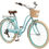Thumbnail: Schwinn Cabo Cruiser Bike, 26-inch wheels, vintage-style womens frame, blue