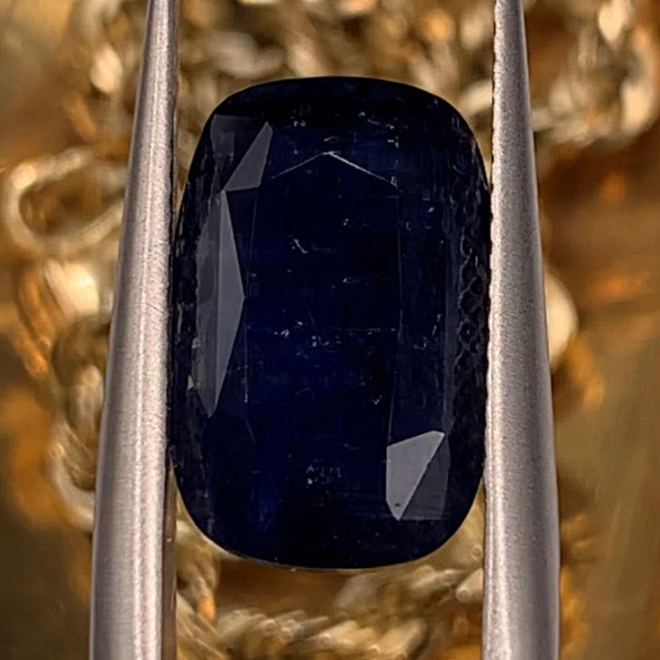 Thumbnail: 4.03Ct Natural Unheated Rare Blue Kashmir Sapphire