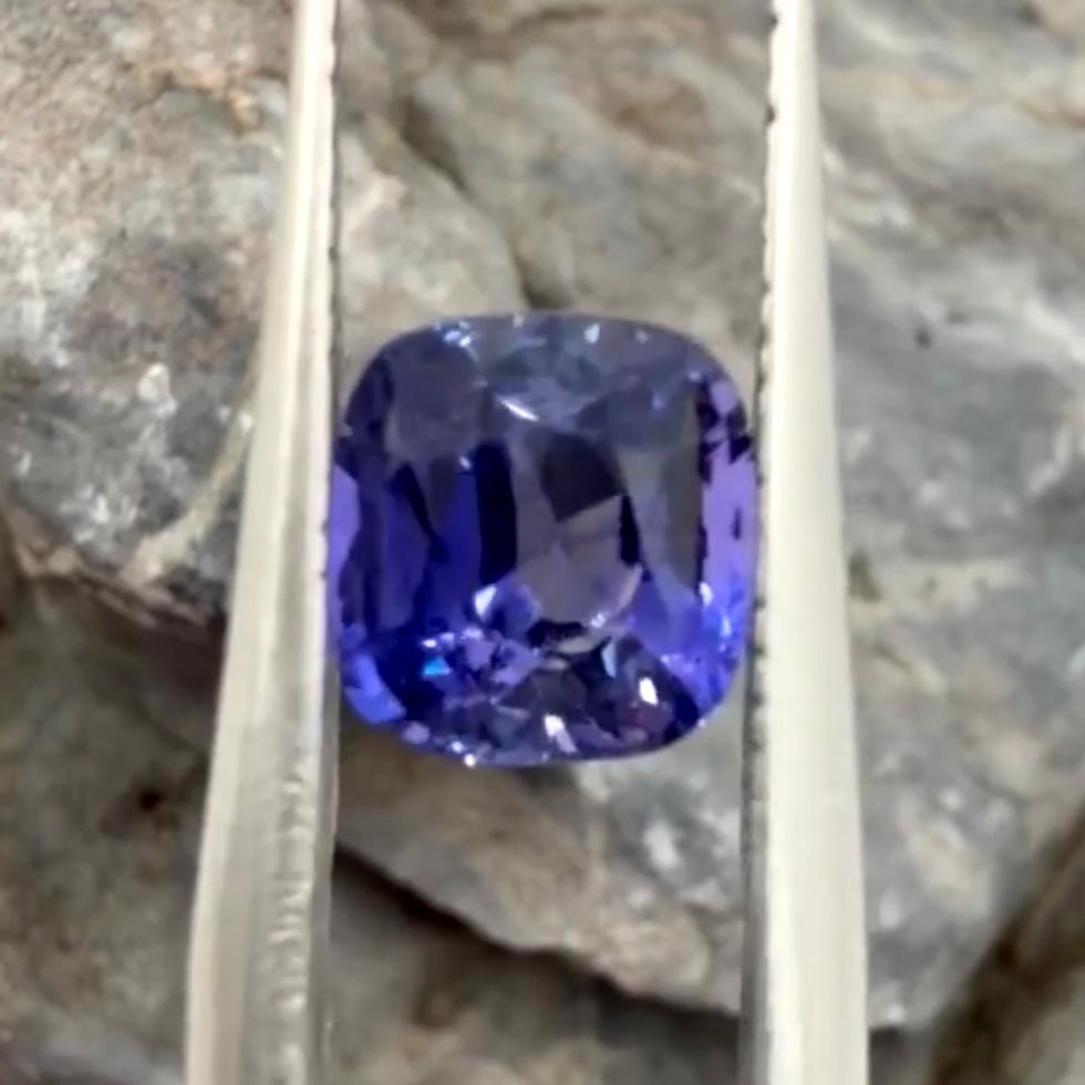 Thumbnail: 1.50Ct Natural Unheated Rare Bluish Violet Sapphire