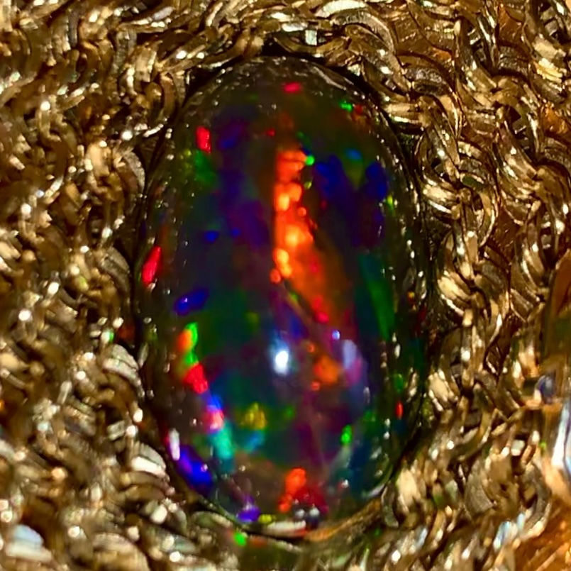 Thumbnail: 7.6Ct Natural Ethiopian Black Opal